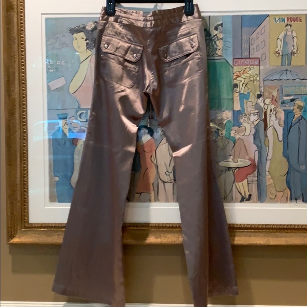 Silk drawstring pants - Picture 2 of 2